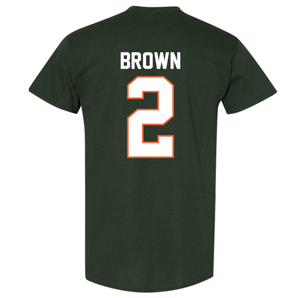 Miami - NCAA Football : Damari Brown - Classic Shersey T-Shirt-1
