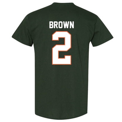 Miami - NCAA Football : Damari Brown - Classic Shersey T-Shirt-1