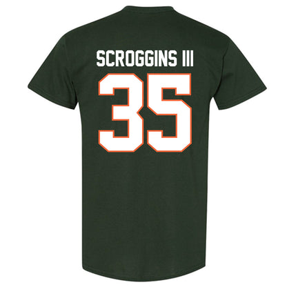 Miami - NCAA Football : Herbert Scroggins III - Classic Shersey T-Shirt-1