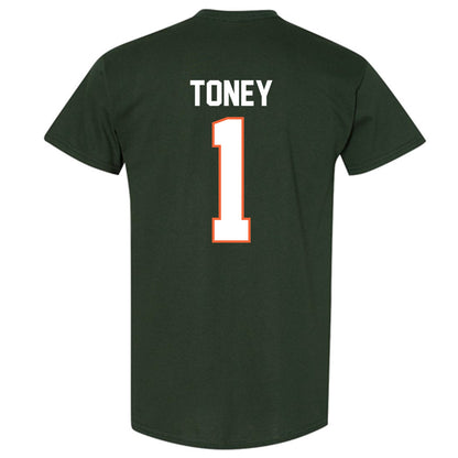 Miami - NCAA Football : Malachi Toney - Classic Shersey T-Shirt-1