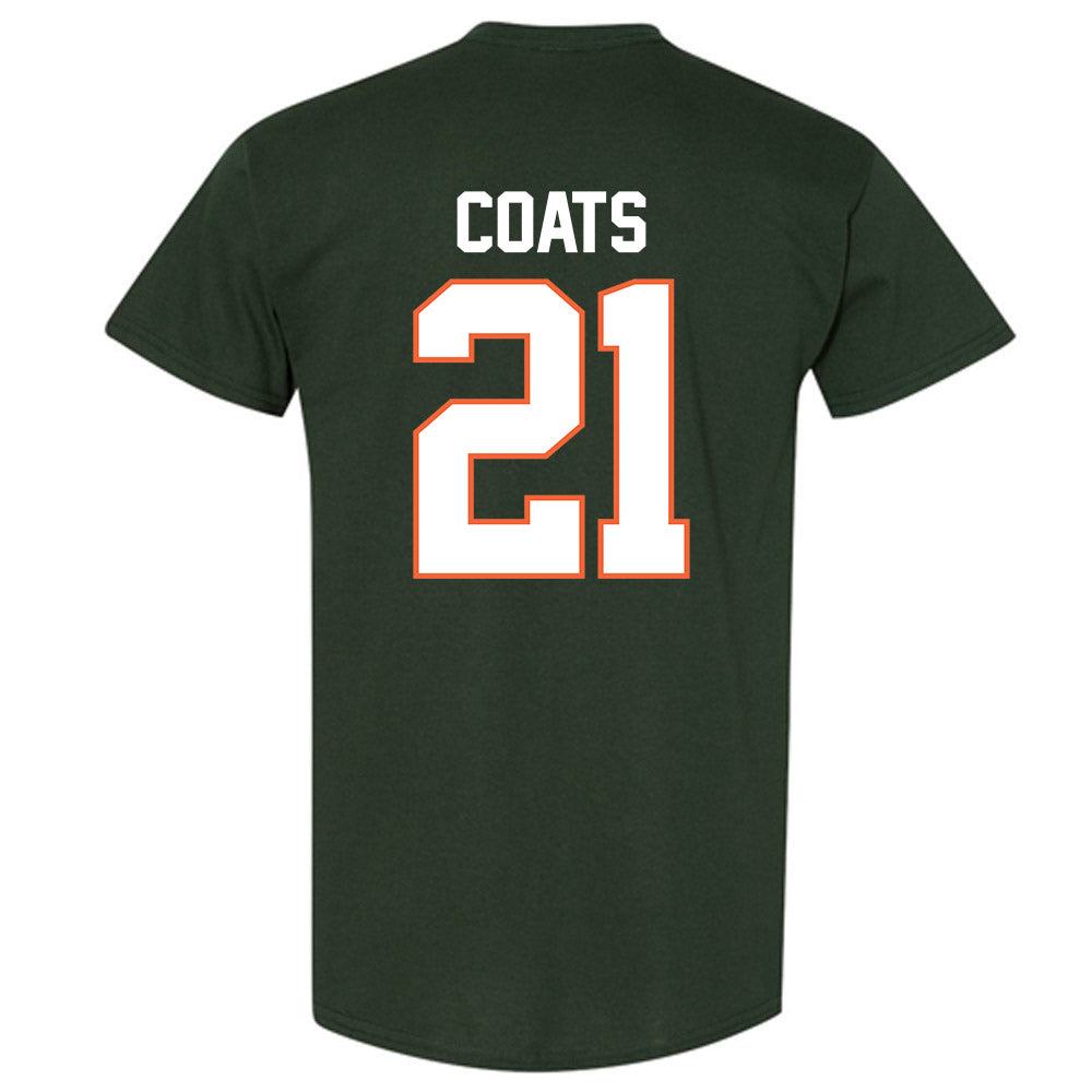 Miami - NCAA Baseball : TJ Coats - Classic Shersey T-Shirt-1