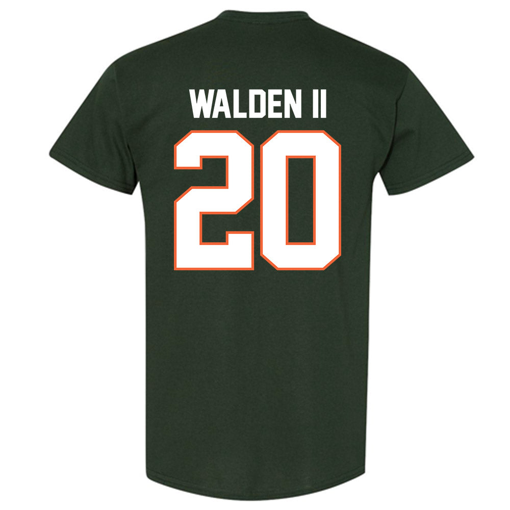 Miami - NCAA Football : Terrell Walden II - Classic Shersey T-Shirt-1