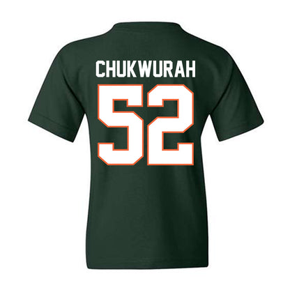Miami - NCAA Football : Isaac Chukwurah - Classic Shersey Youth T-Shirt-1