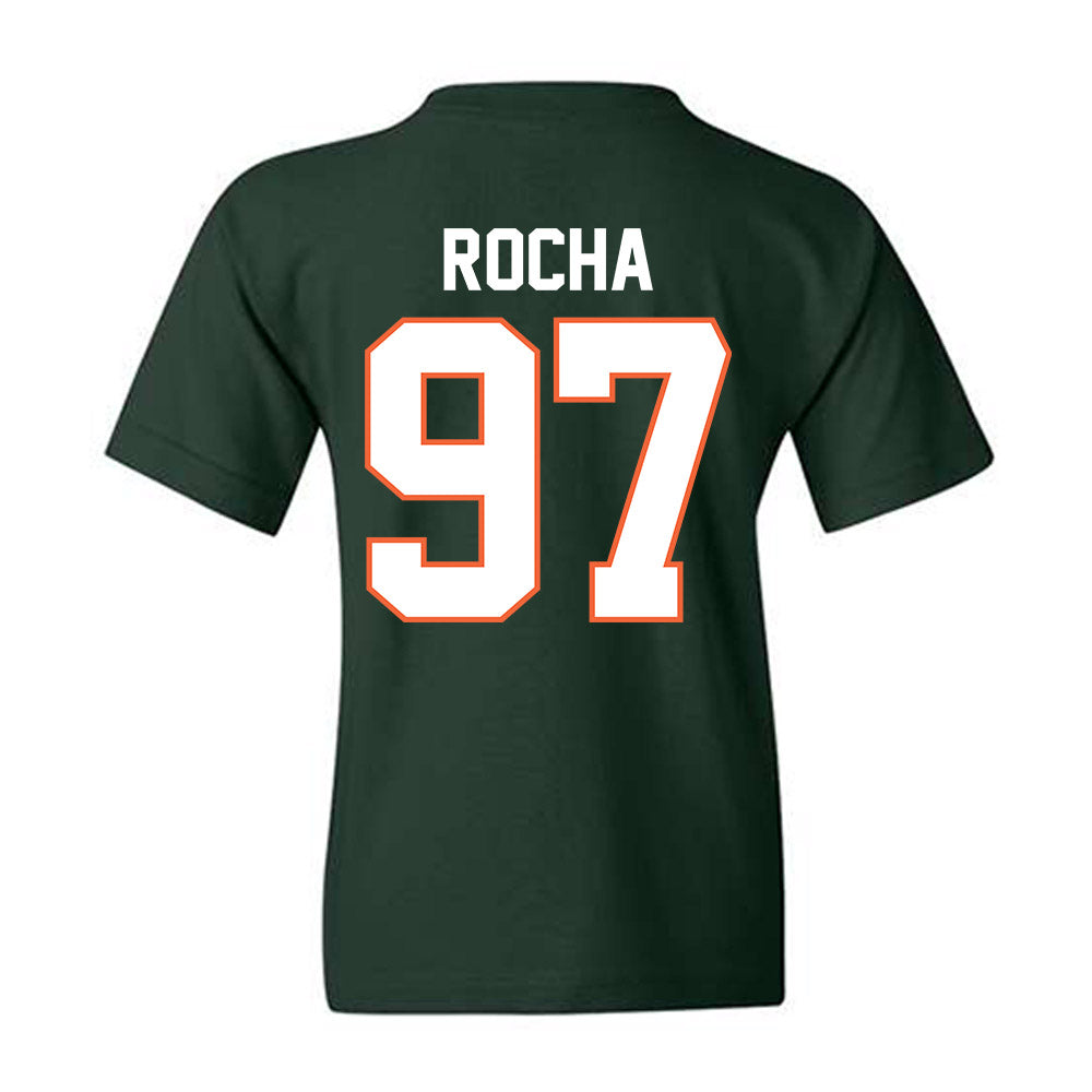 Miami - NCAA Football : Will Rocha - Classic Shersey Youth T-Shirt-1