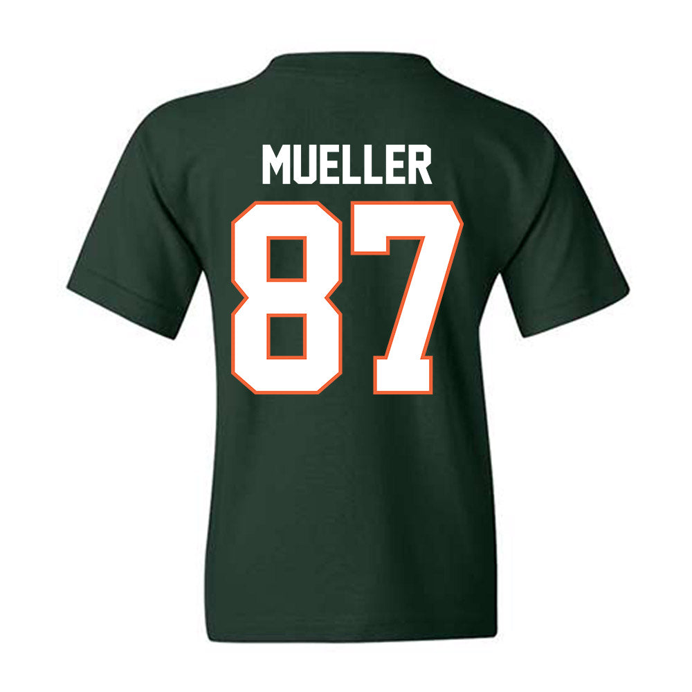 Miami - NCAA Football : Gavin Mueller - Classic Shersey Youth T-Shirt-1