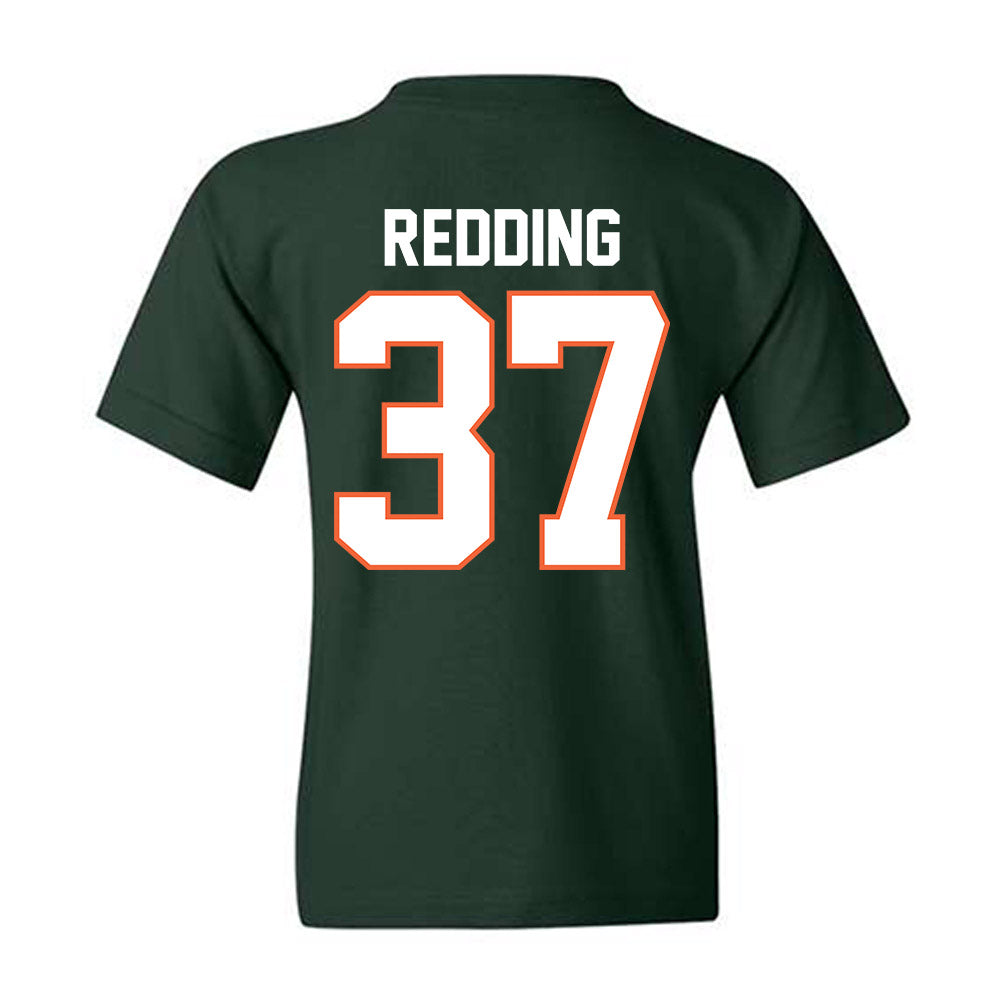 Miami - NCAA Football : Cortez Redding - Classic Shersey Youth T-Shirt-1