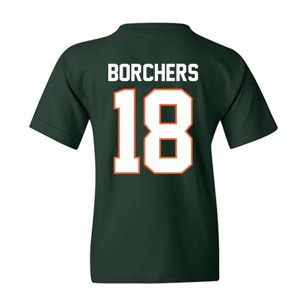 Miami - NCAA Football : Joe Borchers - Classic Shersey Youth T-Shirt-1