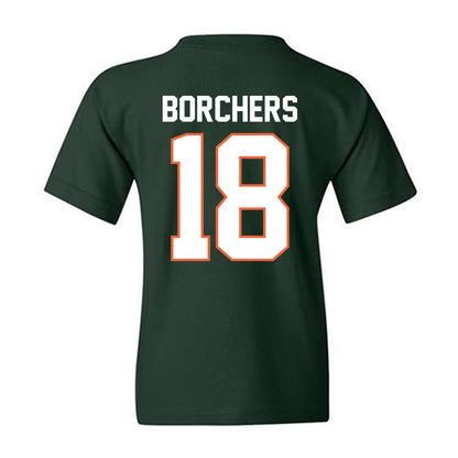 Miami - NCAA Football : Joe Borchers - Classic Shersey Youth T-Shirt-1