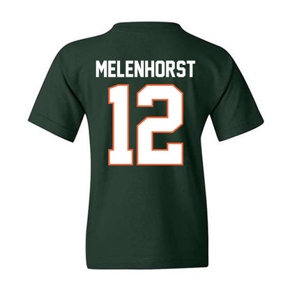 Miami - NCAA Women's Soccer : Teegan Melenhorst - Classic Shersey Youth T-Shirt-1