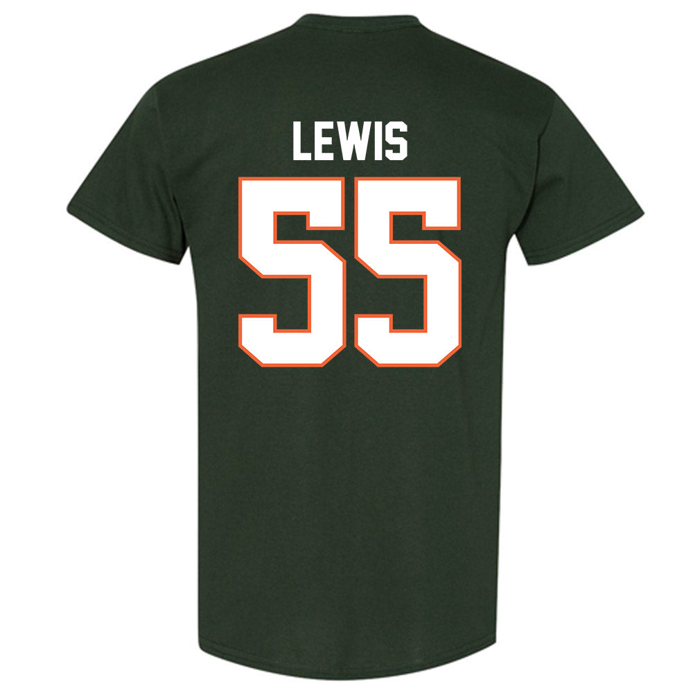 Miami - NCAA Men's Basketball : Acaden Lewis - Classic Shersey T-Shirt-1