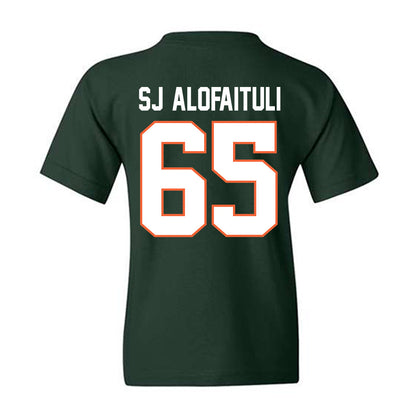 Miami - NCAA Football : Seuseu "SJ" Alofaituli - Classic Shersey Youth T-Shirt-1