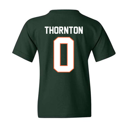 Miami - NCAA Football : Omar Thornton - Classic Shersey Youth T-Shirt-1