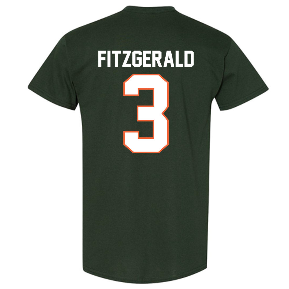 Miami - NCAA Football : Bryce Fitzgerald - Classic Shersey T-Shirt-1