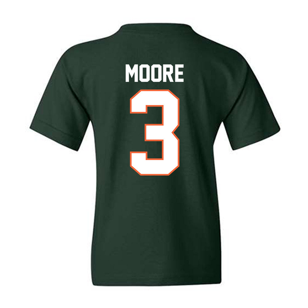 Miami - NCAA Football : Joshua Moore - Classic Shersey Youth T-Shirt-1