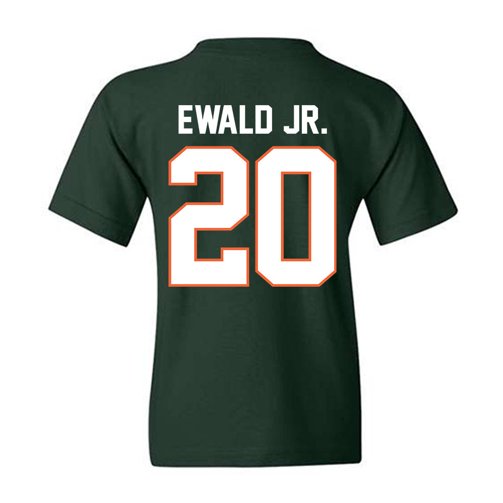 Miami - NCAA Football : Chris Ewald Jr. - Classic Shersey Youth T-Shirt-1