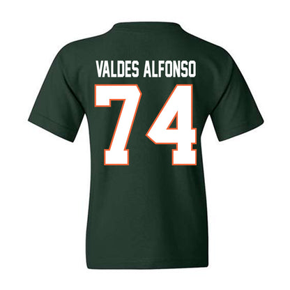 Miami - NCAA Football : Yerovi Valdes Alfonso - Classic Shersey Youth T-Shirt-1