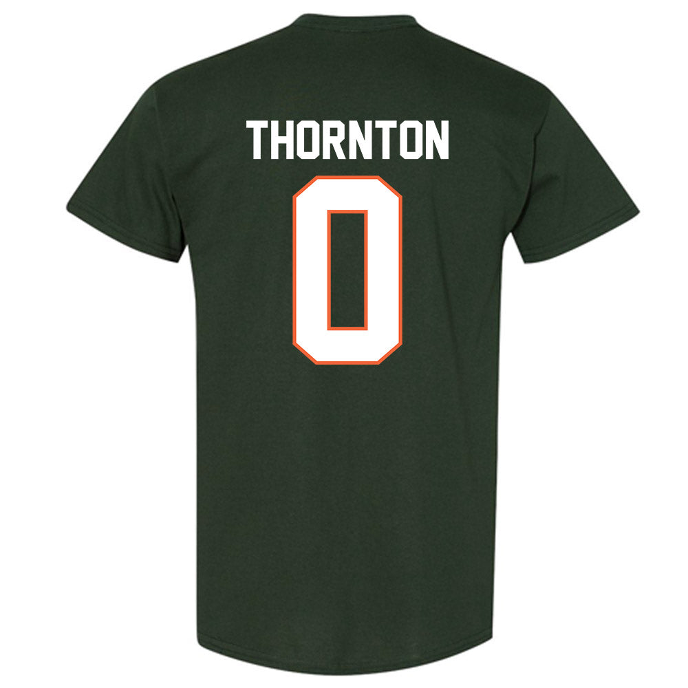 Miami - NCAA Football : Omar Thornton - Classic Shersey T-Shirt-1