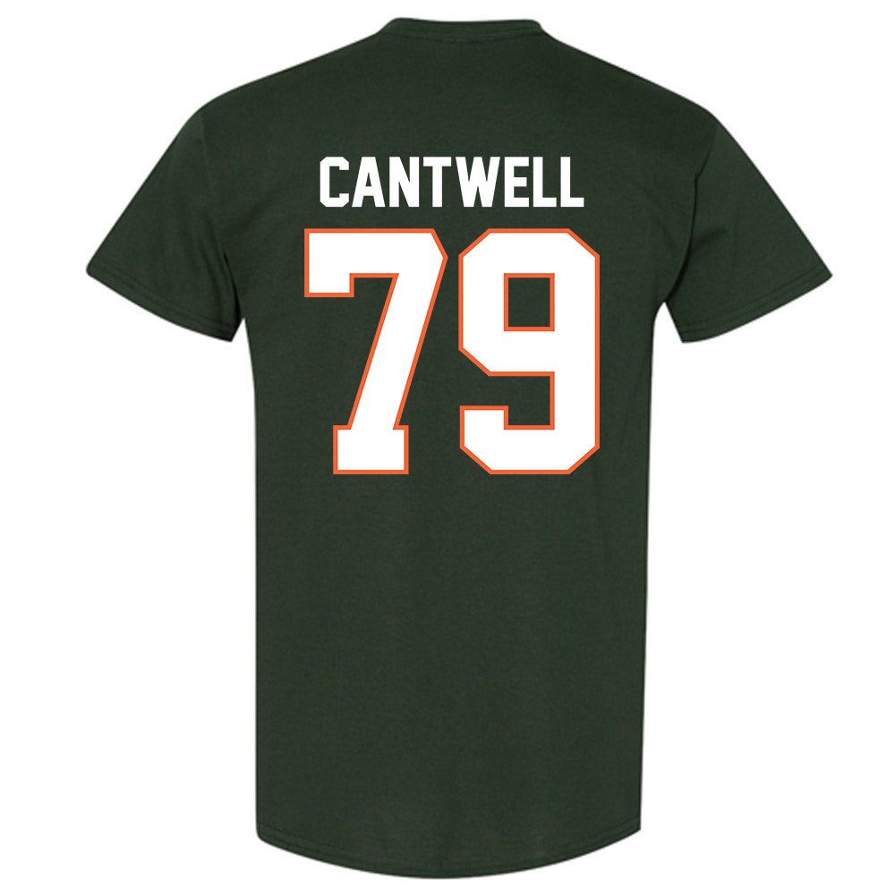 Miami - NCAA Football : Jackson Cantwell - Classic Shersey T-Shirt-1
