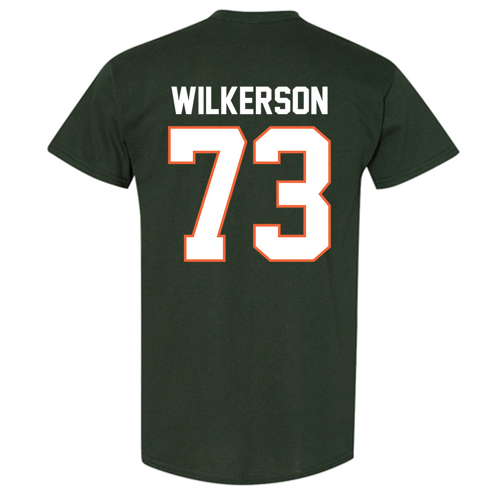 Miami - NCAA Football : Jaden Wilkerson - Classic Shersey T-Shirt-1