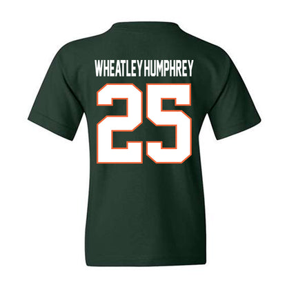 Miami - NCAA Football : Chris Wheatley-Humphrey - Classic Shersey Youth T-Shirt-1