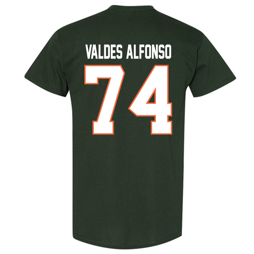 Miami - NCAA Football : Yerovi Valdes Alfonso - Classic Shersey T-Shirt-1