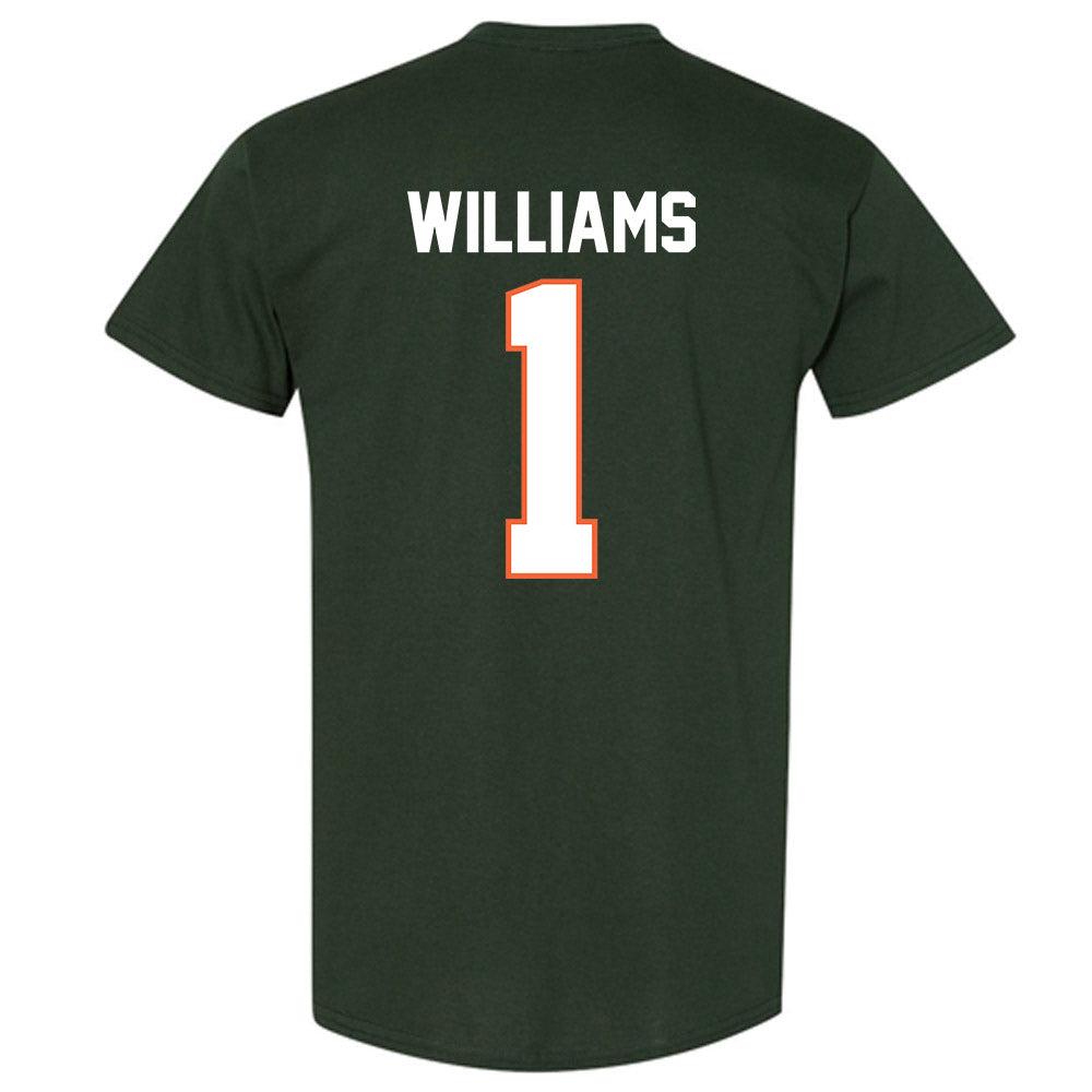 Miami - NCAA Women's Basketball : Cameron Williams - Classic Shersey T-Shirt-1