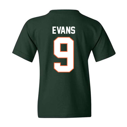 Miami - NCAA Baseball : Rob Evans - Classic Shersey Youth T-Shirt-1