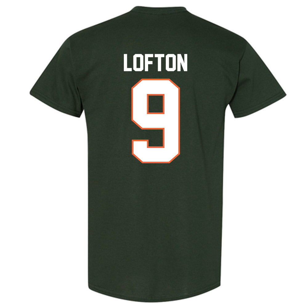 Miami - NCAA Football : Elija Lofton - Classic Shersey T-Shirt-1