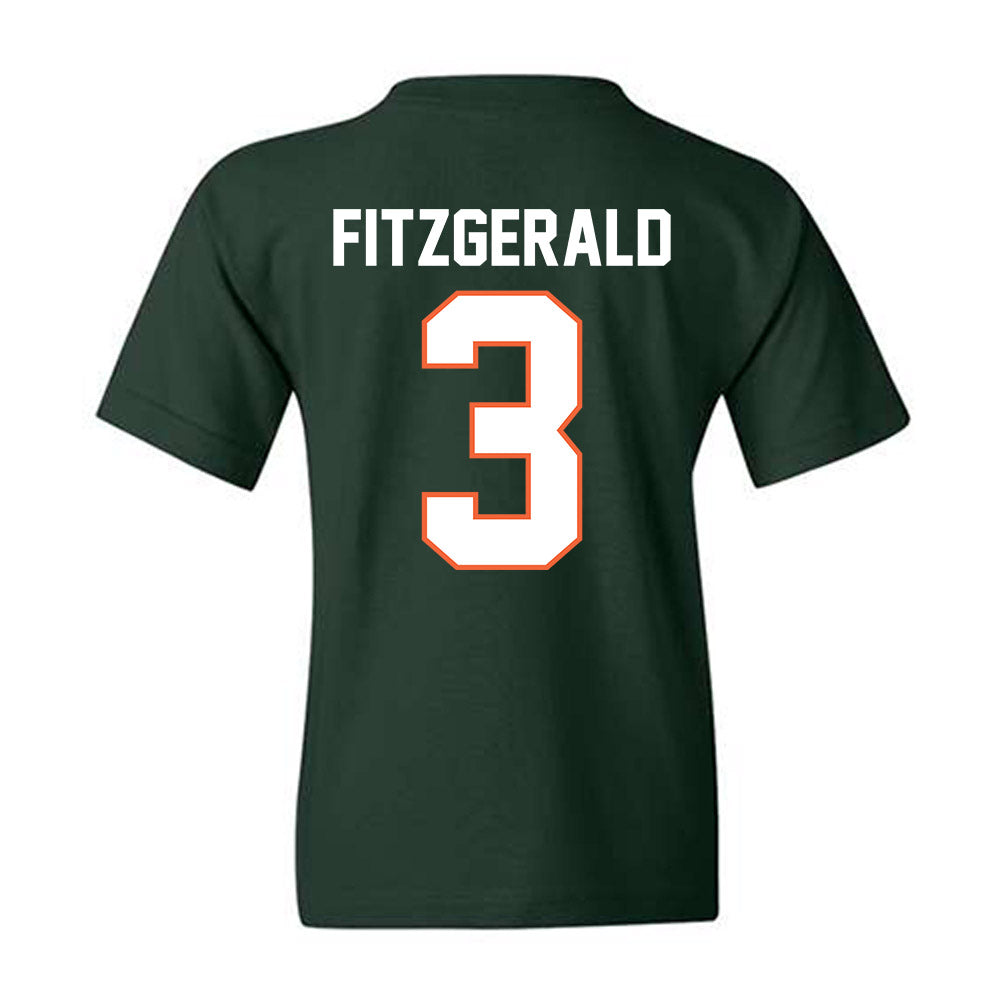 Miami - NCAA Football : Bryce Fitzgerald - Classic Shersey Youth T-Shirt-1