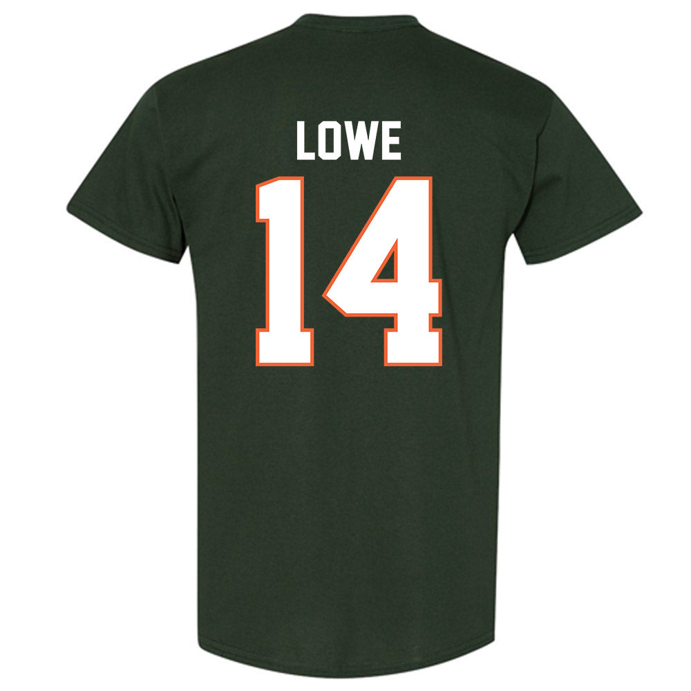 Miami - NCAA Football : Hayden Lowe - Classic Shersey T-Shirt-1