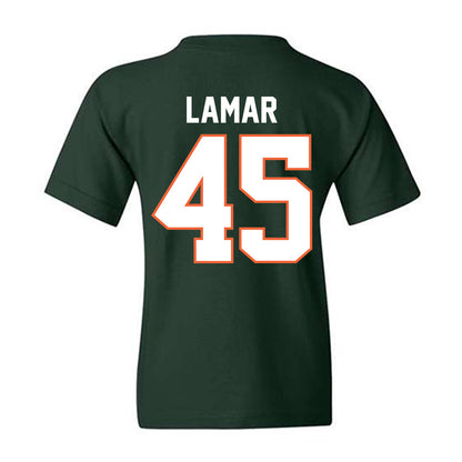Miami - NCAA Football : Braylon Lamar - Classic Shersey Youth T-Shirt-1