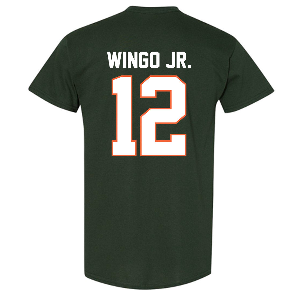 Miami - NCAA Football : Somourian Wingo Jr. - Classic Shersey T-Shirt-1