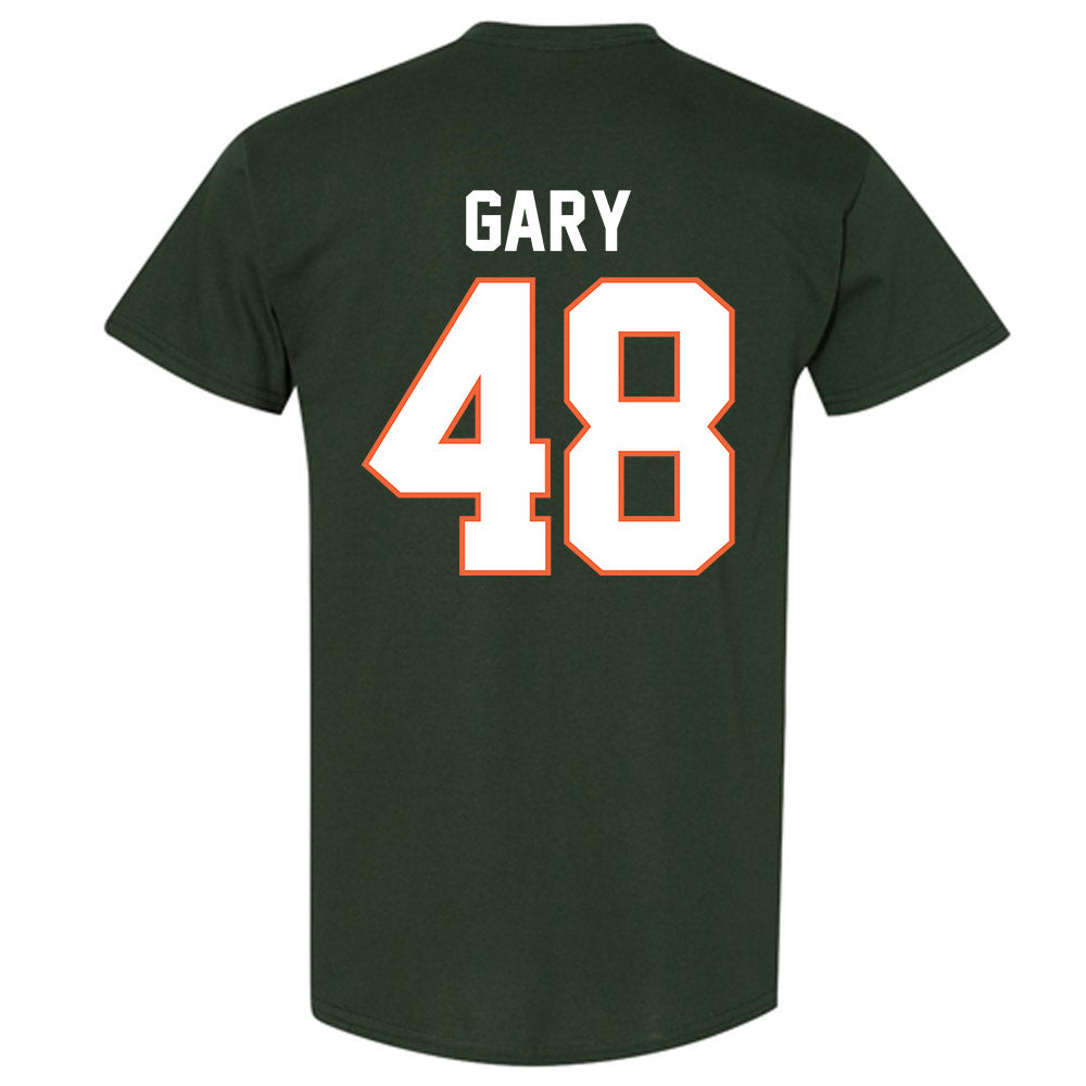 Miami - NCAA Baseball : Bennett Gary - Classic Shersey T-Shirt-1
