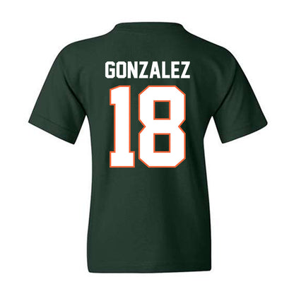 Miami - NCAA Football : Vinny Gonzalez - Classic Shersey Youth T-Shirt-1