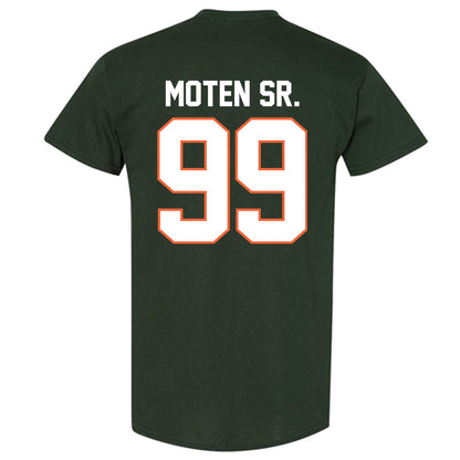 Miami - NCAA Football : Ahmad Moten Sr. - Classic Shersey T-Shirt-1
