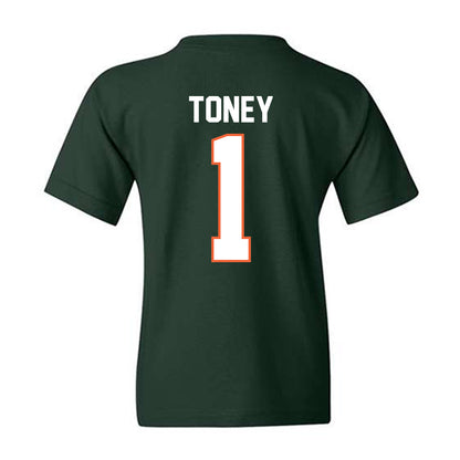 Miami - NCAA Football : Malachi Toney - Classic Shersey Youth T-Shirt-1