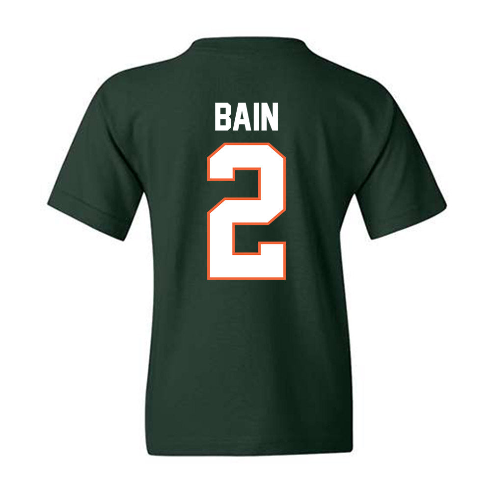 Miami - NCAA Women's Volleyball : Avery Bain - Classic Shersey Youth T-Shirt-1