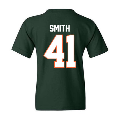 Miami - NCAA Football : Chase Smith - Classic Shersey Youth T-Shirt-1