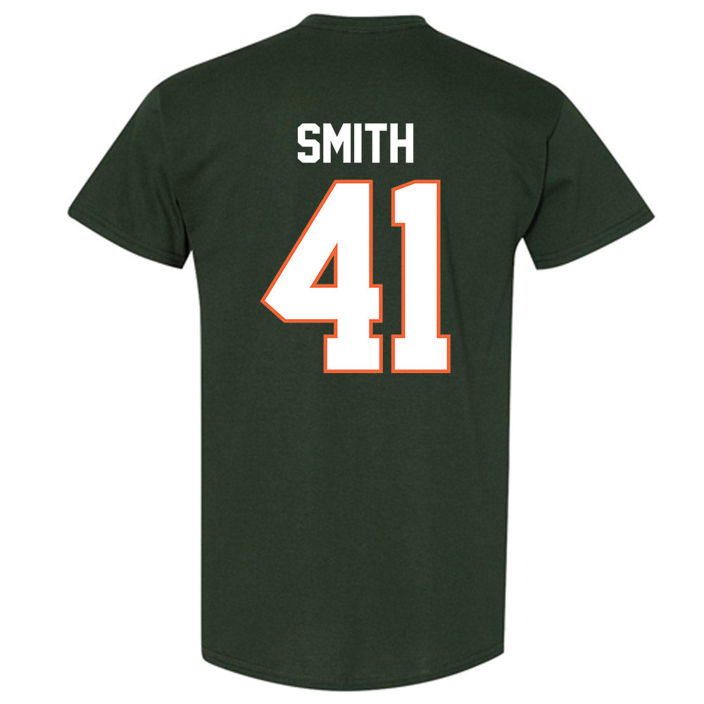 Miami - NCAA Football : Chase Smith - Classic Shersey T-Shirt-1