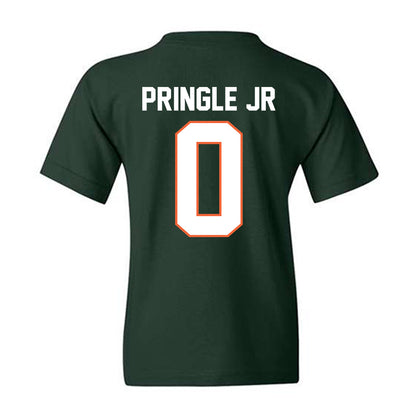 Miami - NCAA Football : Girard Pringle Jr - Classic Shersey Youth T-Shirt-1