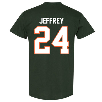 Miami - NCAA Baseball : Donavan Jeffrey - Classic Shersey T-Shirt-1