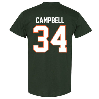 Miami - NCAA Football : Jordan Campbell - Classic Shersey T-Shirt-1