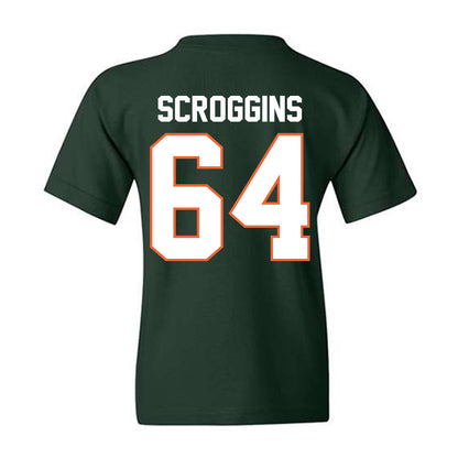 Miami - NCAA Football : Ralph Scroggins - Classic Shersey Youth T-Shirt-1