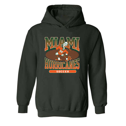 Miami - NCAA Women's Soccer : Zoie Fontenot - Classic Shersey Hooded Sweatshirt-0