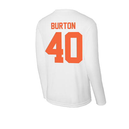 Miami - NCAA Football : Brennan Burton - Classic Shersey Activewear Long Sleeve T-Shirt-1