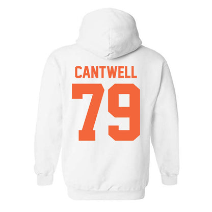 Miami - NCAA Football : Jackson Cantwell - Classic Shersey Hooded Sweatshirt-1
