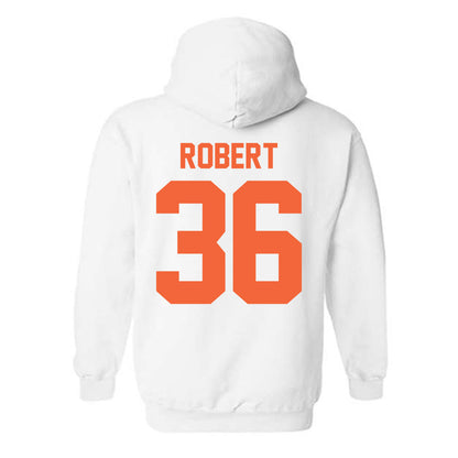 Miami - NCAA Baseball : Nick Robert - Classic Shersey Hooded Sweatshirt-1