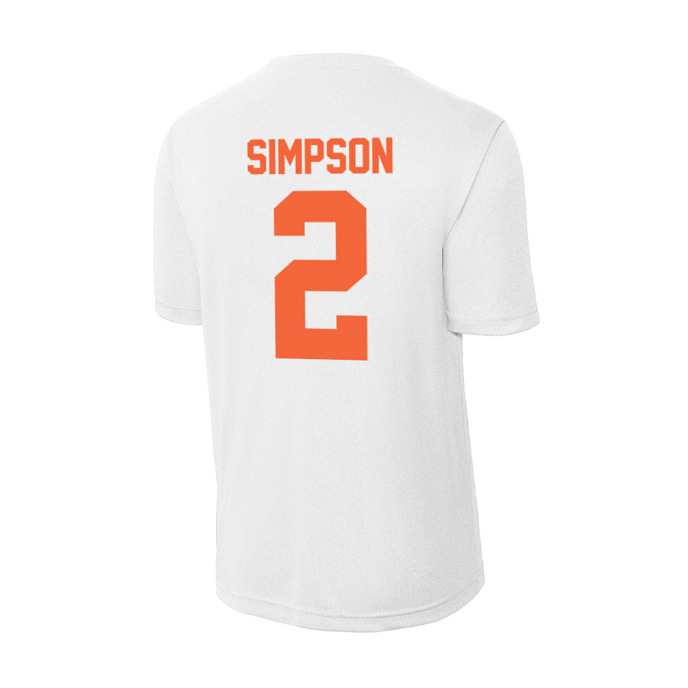 Miami - NCAA Women's Soccer : Emilie Simpson - Classic Shersey Activewear T-Shirt-1