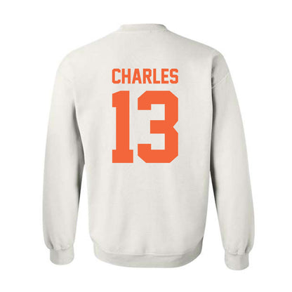 Miami - NCAA Football : Asharri Charles - Classic Shersey Crewneck Sweatshirt-1