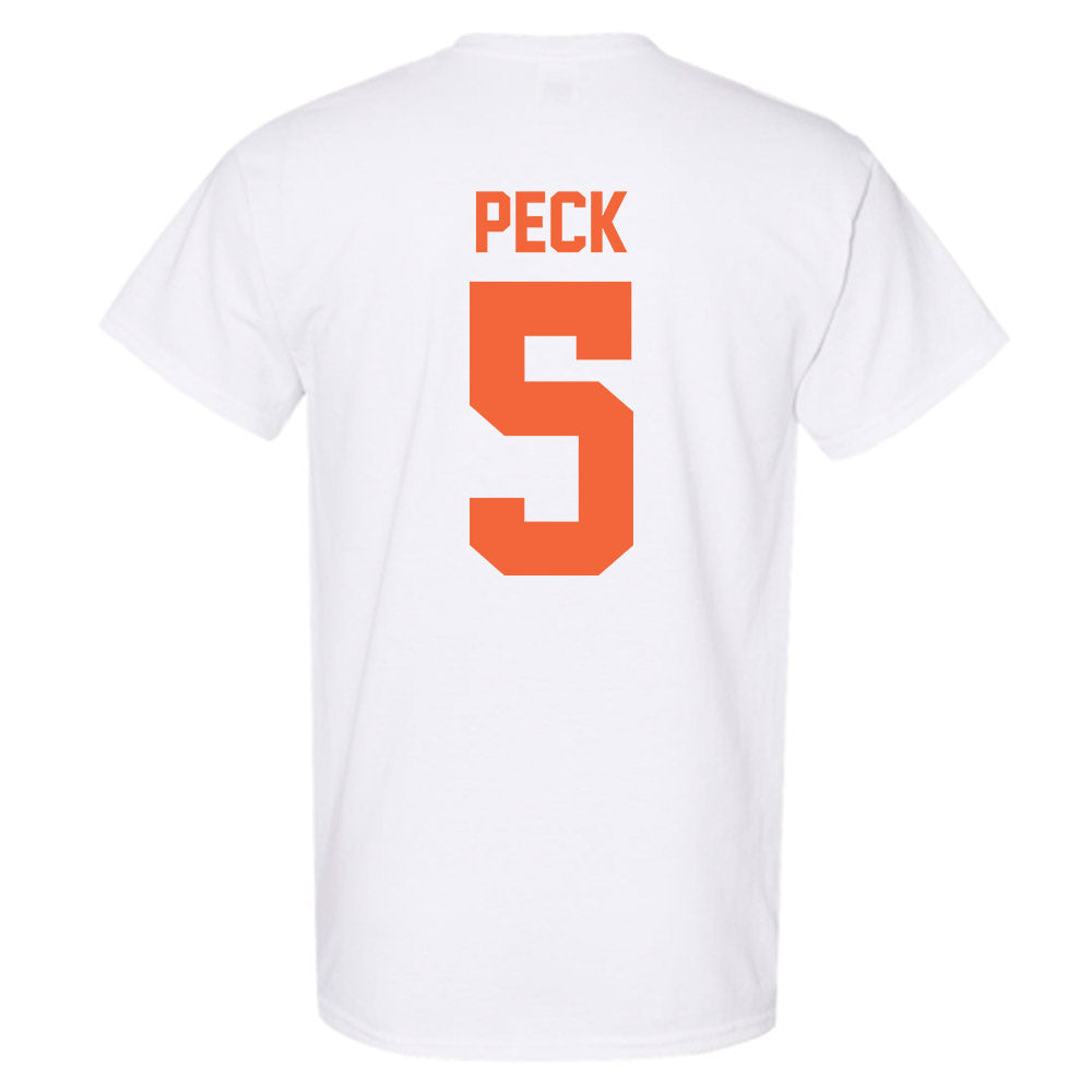 Miami - NCAA Women's Soccer : Amanda Peck - Classic Shersey T-Shirt-1